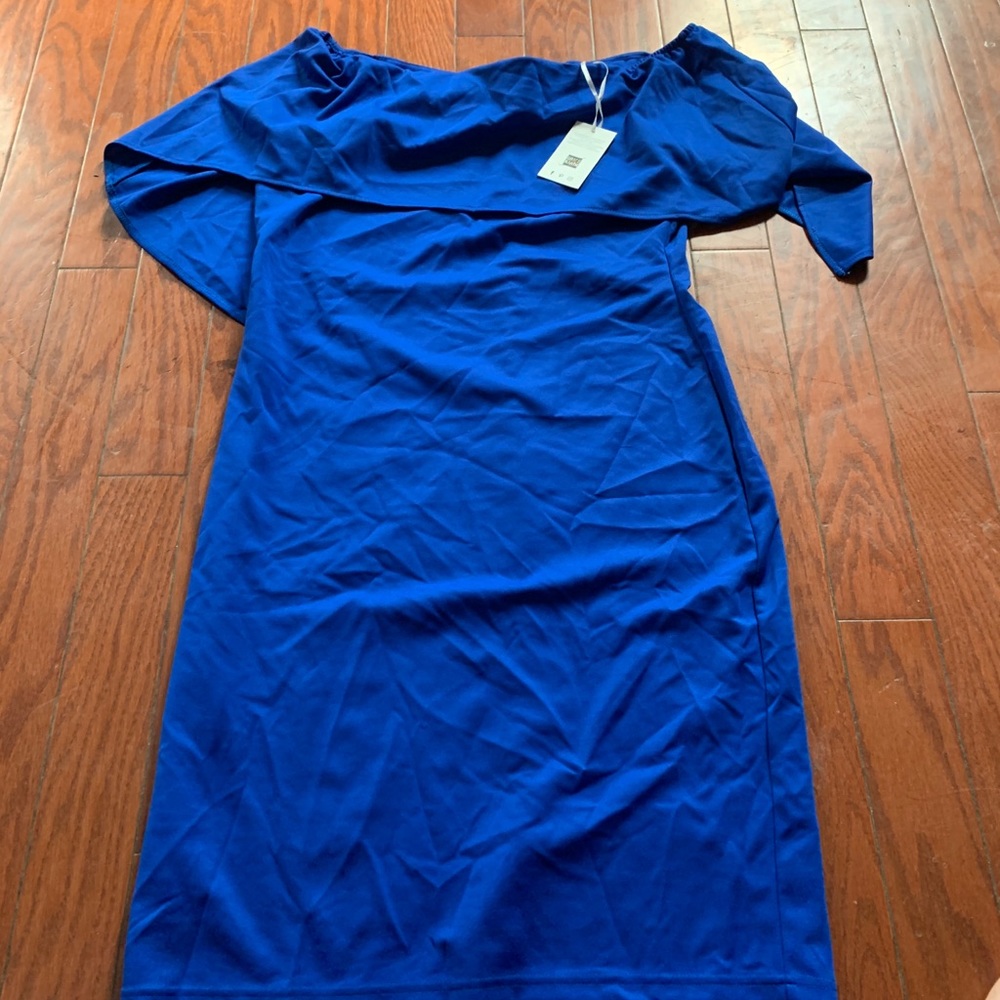 Blue dress